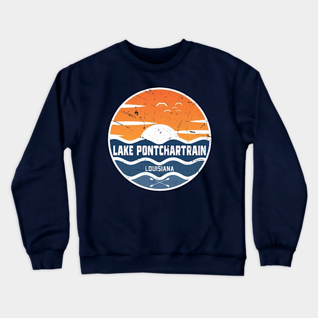 Lake Pontchartrain Crewneck Sweatshirt by dk08